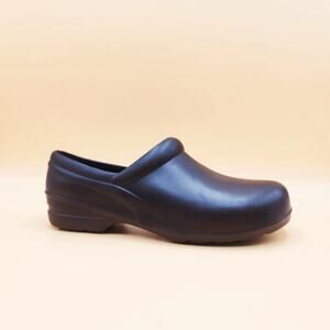 Easy Works Women Black Kris Slip Resistant Comfort Professional Clogs Size US 11